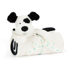 Bashful Black & Cream (Rufferty) Puppy Blankie