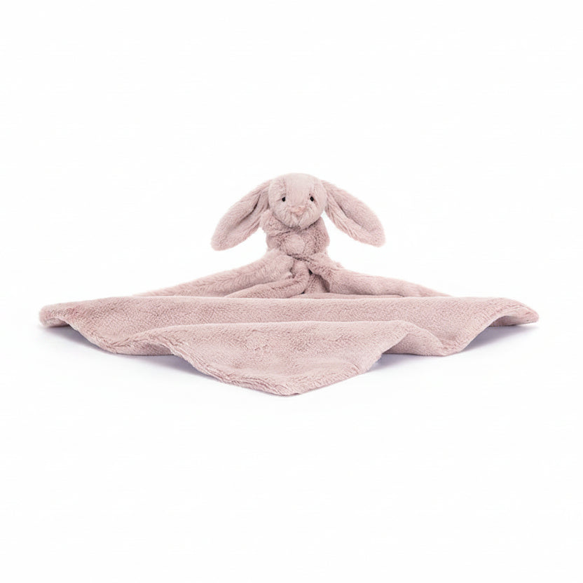 Bashful Luxe Bunny Rosa Blankie