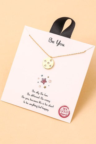 Be You Charm Necklace