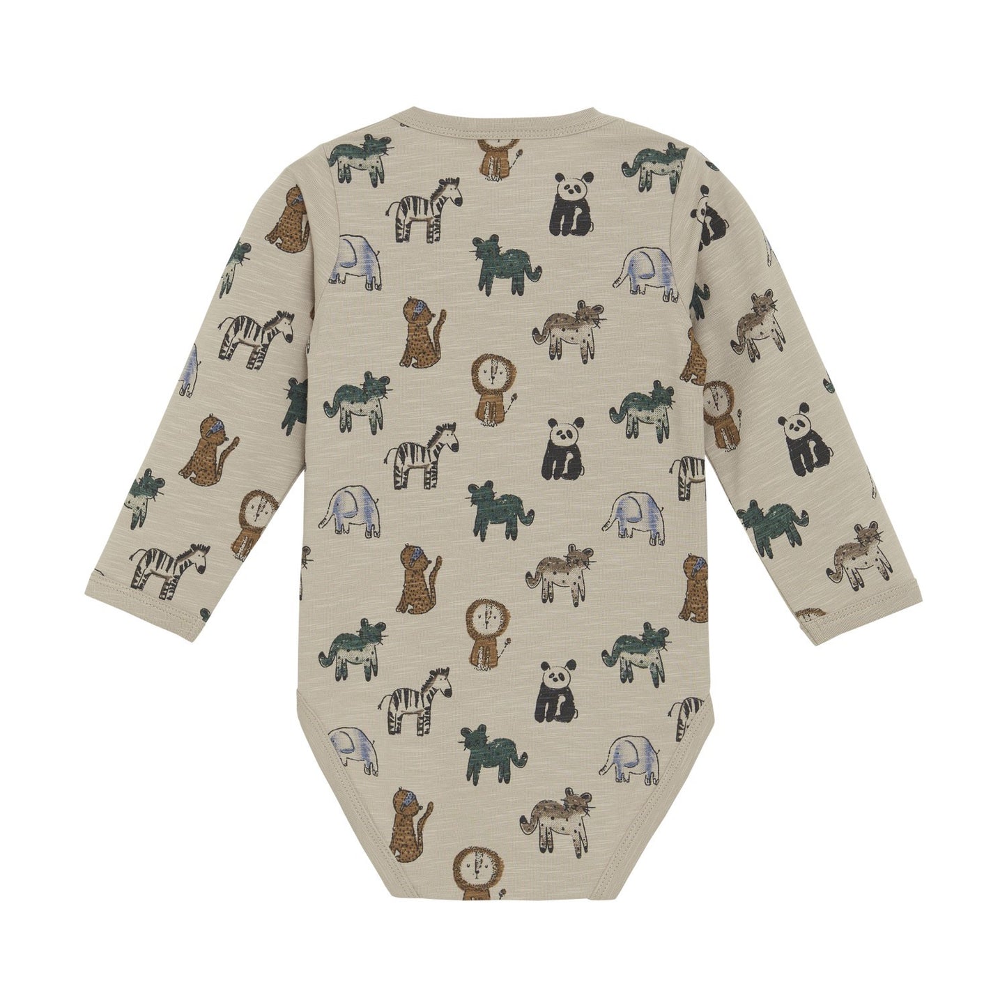 Boys Tan Savannah Animal Bodysuit