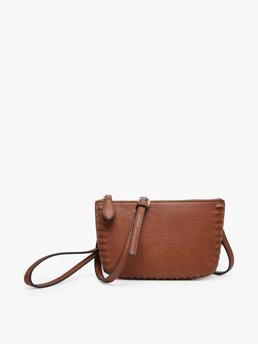 Bonnie Vegan Whipstitch Clutch/Crossbody