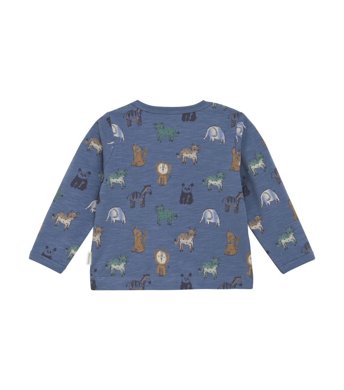 Boys Blue Savannah Animal LS T-shirt
