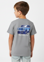 Boys Joyride Battleship Grey Graphic T-Shirt