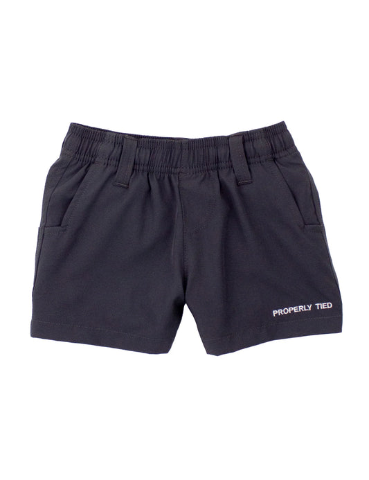 Boys Pintail Short Charcoal