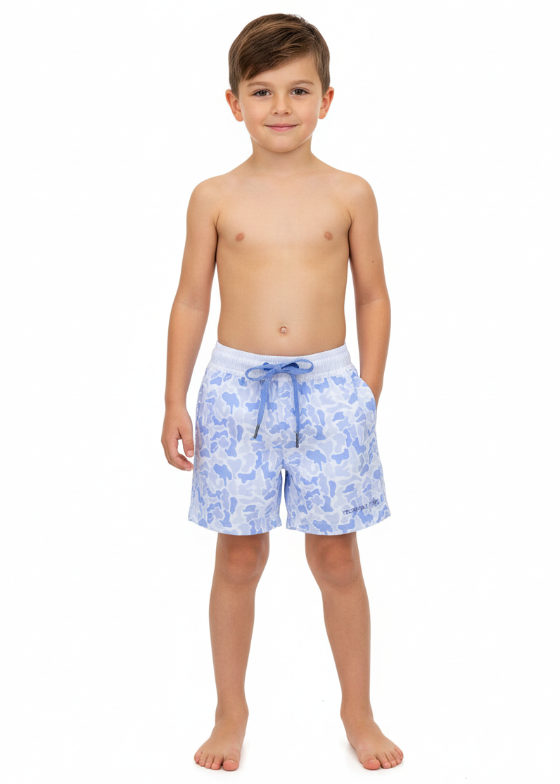 Boys Riviera Swim Trunk River Camo
