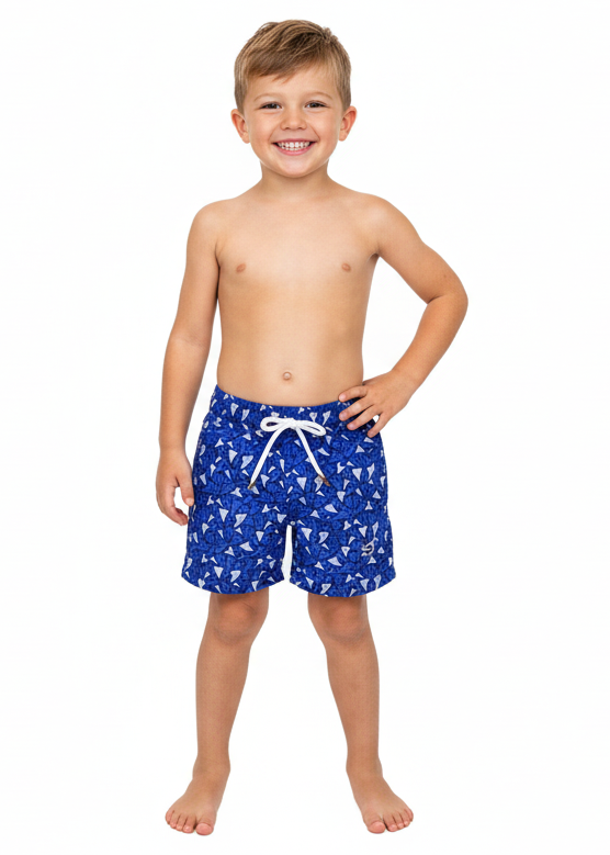 Boys Swim Trunk Shark Tooth