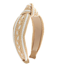 Braided Raffia Headband