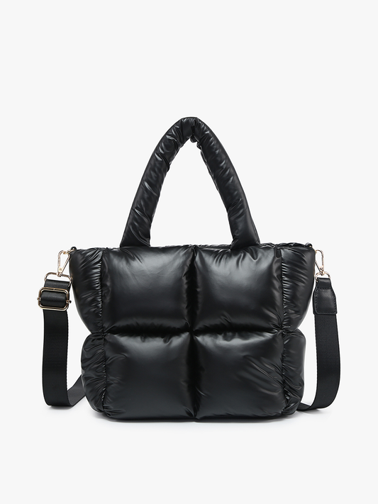 Brittany Puffer Tote/Satchel