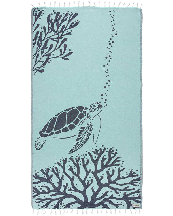 Bubbles Turtle Towel