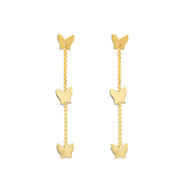 Butterfly Drop Earrings