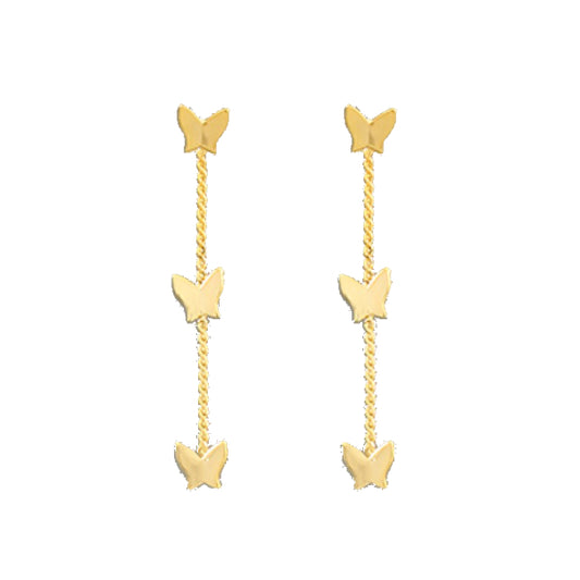 Butterfly Drop Earrings