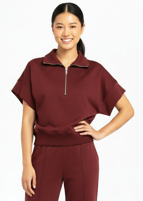 Luxeknit Relaxed Half-Zip Pullover