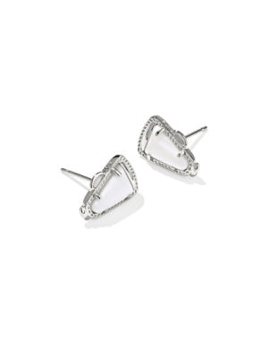 Cheer Stud Earring Silver