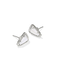Cheer Stud Earring Silver