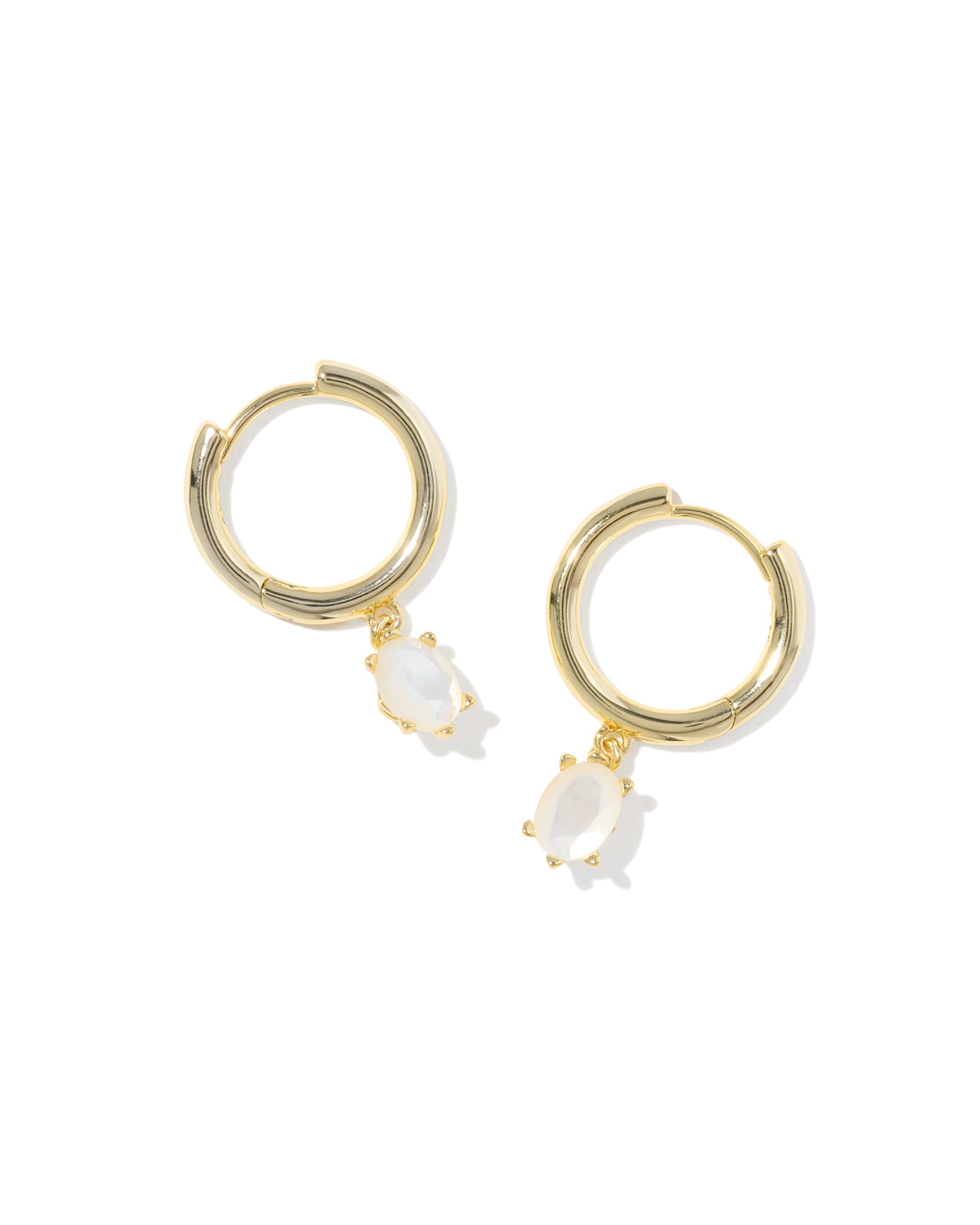 Cailin Single Stone Huggie Earrings