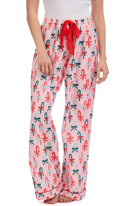 Candy Cane Holiday Pajama Pants