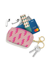 Charged Up Key Chain Pouch