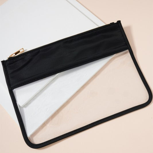 Clear Clutch Bag