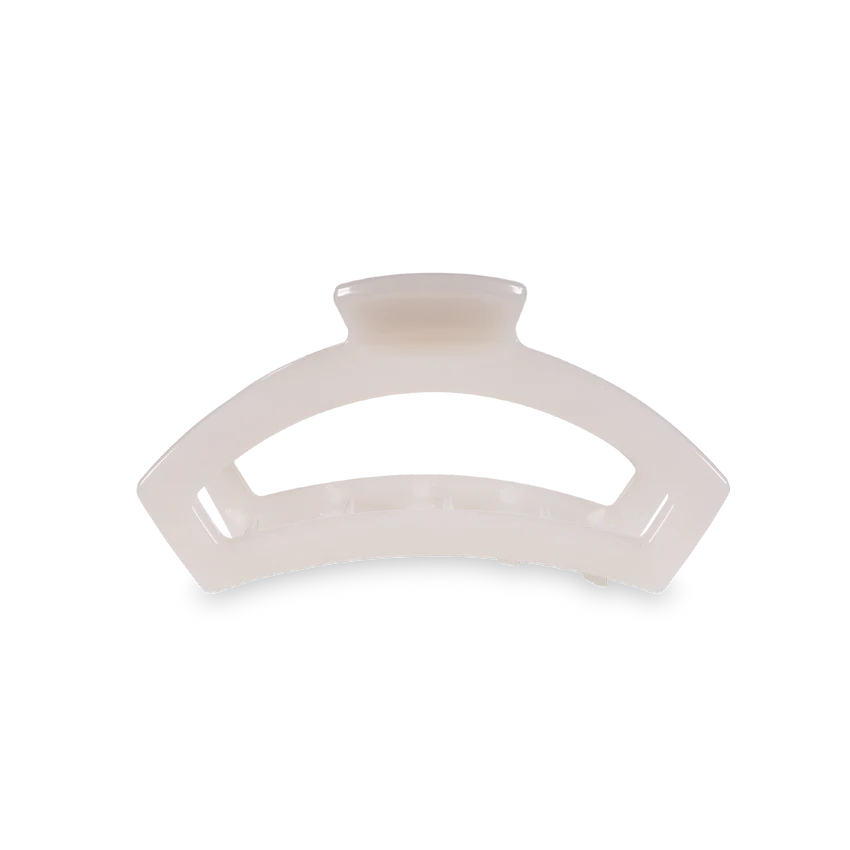 Open Coconut White Hair Clip