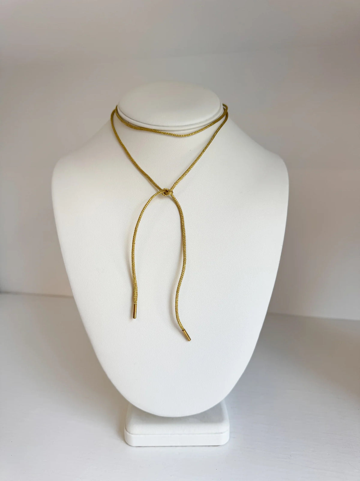 Corie Lurex Cord Necklace