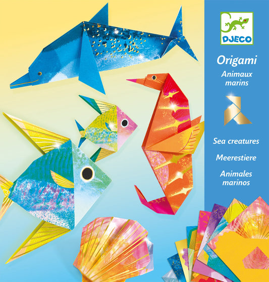 Sea Creatures Origami Kit