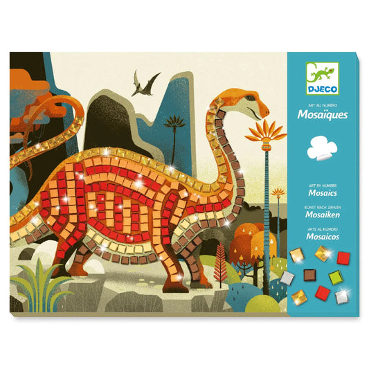 Sticker Mosaic Craft Kit: Dinosaurs