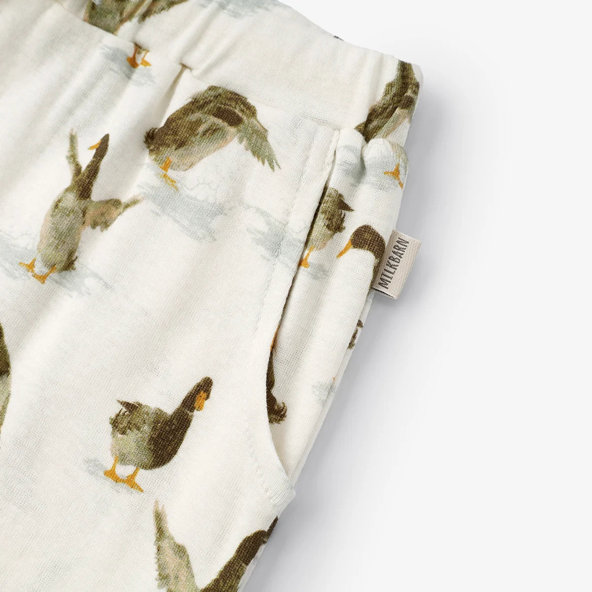 Duck Organic Cotton Baby Jogger Pants