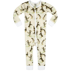 Duck Organic Cotton Zipper Pajama