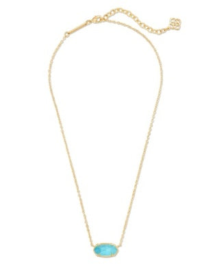 Elisa Short Pendant Necklace