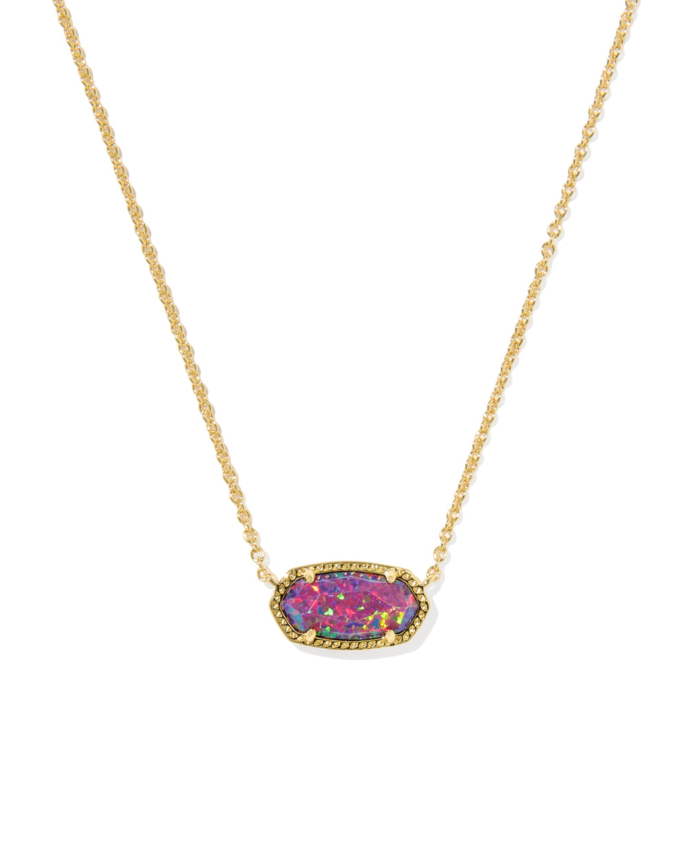 Elisa Short Pendant Necklace