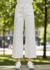 White Dress Denim