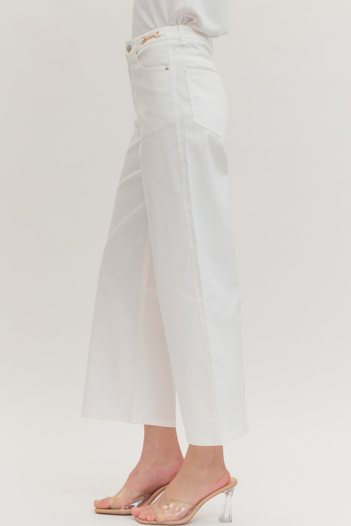White Dress Denim