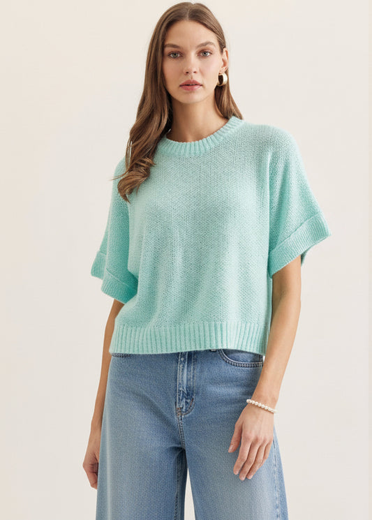 The Mint Julep Knit Top