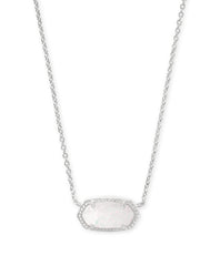 Elisa Short Pendant Necklace Opal