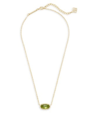 Elisa Short Pendant Necklace