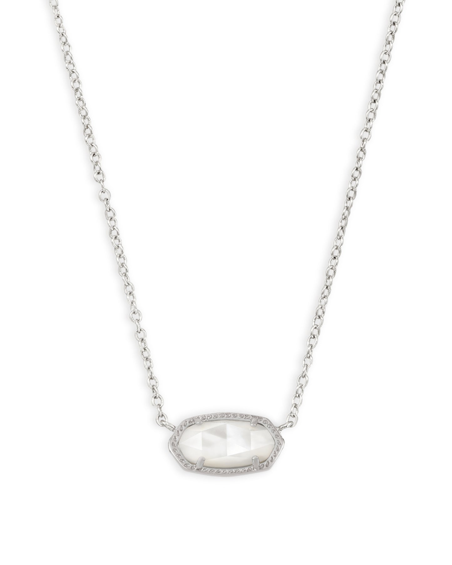 Elisa Short Pendant Necklace MOP