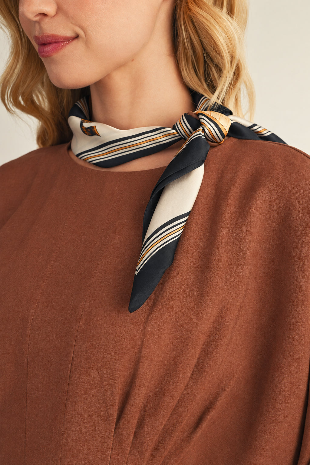 Equestrian Elegant Silk Scarf