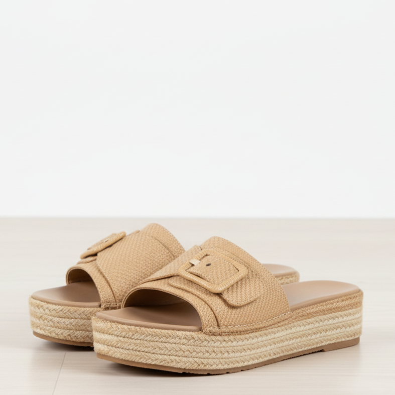 Emily Platform Sandal With Buckle