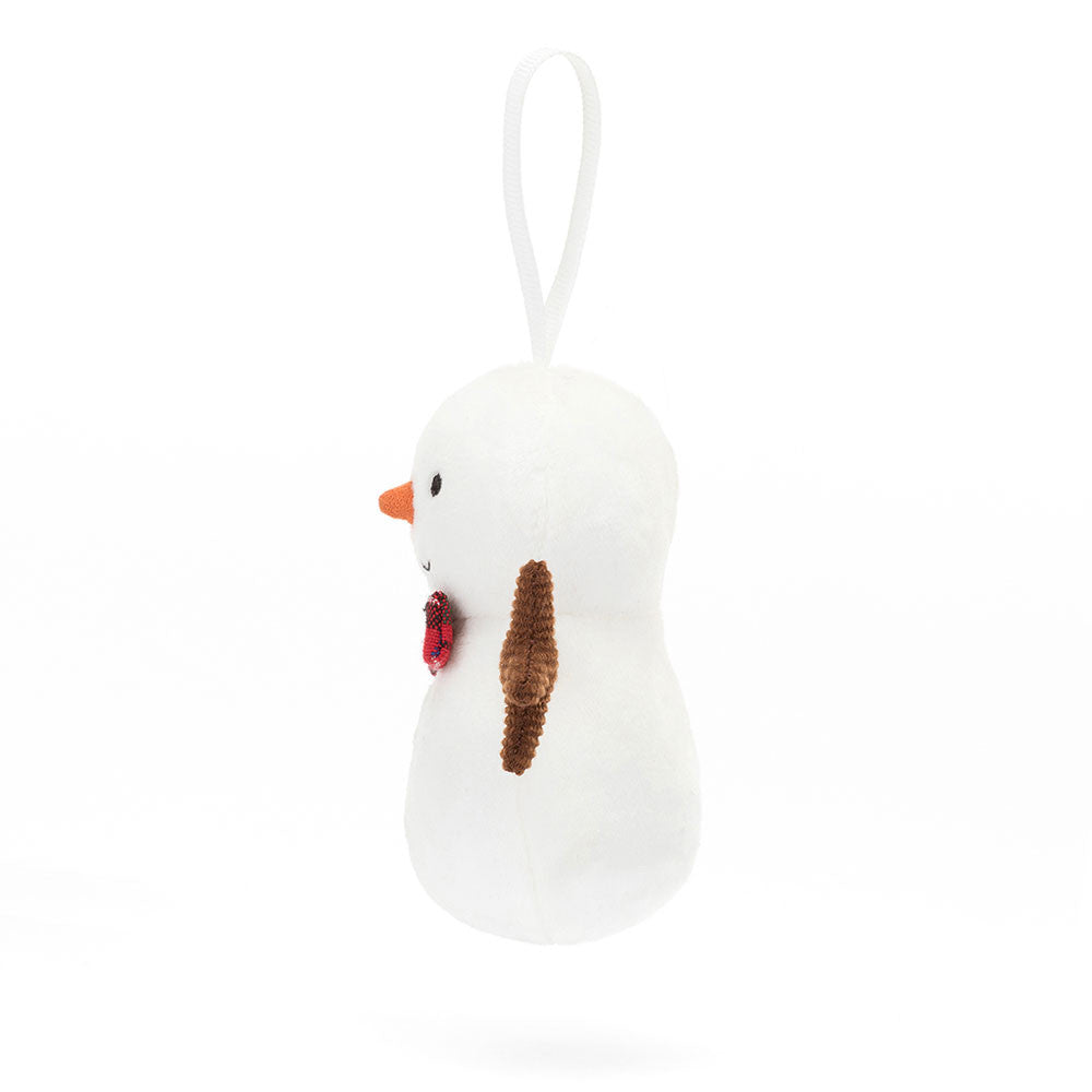 Festive Folly Snowman Decoration