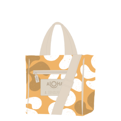 Funky Plumeria Crossbody