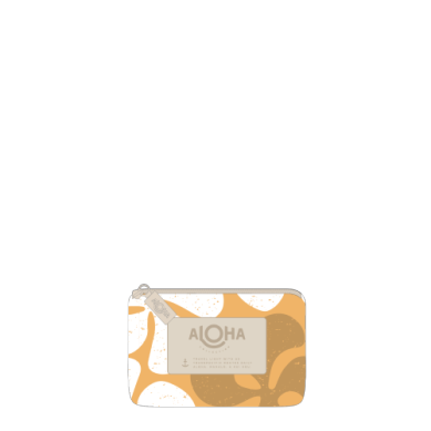 Funky Plumeria Mini Pouch