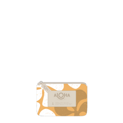 Funky Plumeria Mini Pouch