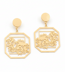 Gamecock Laser Cut Earrings