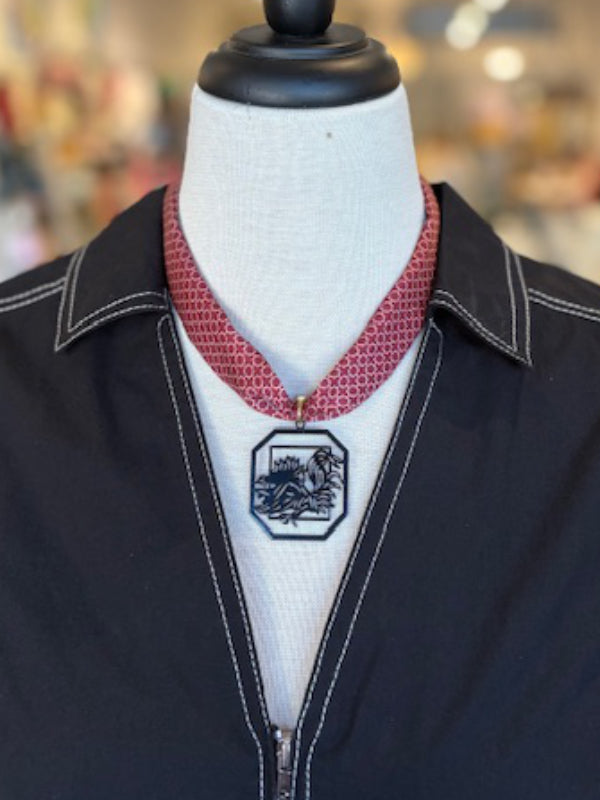 Serafina Scarf Burgundy