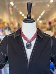 Serafina Scarf Burgundy