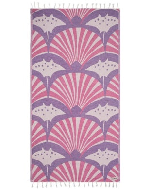 Geo Manta Rays Towel