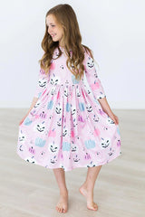Girls Happy Haunting Twirl Dress