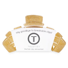 Gold Glitter Hair Clip