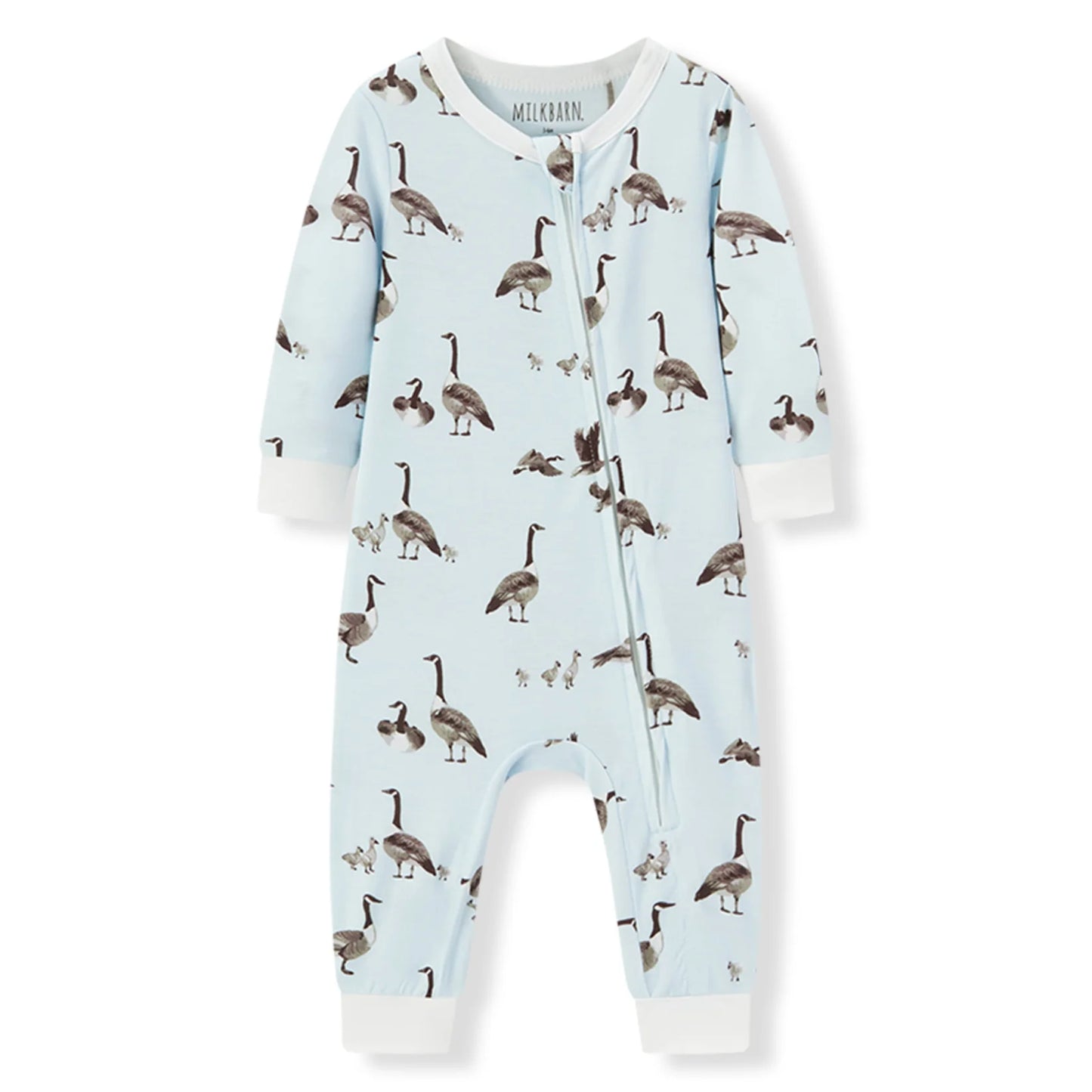 Goose Luxe Stretch Zipper Pajama
