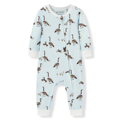 Goose Luxe Stretch Zipper Pajama